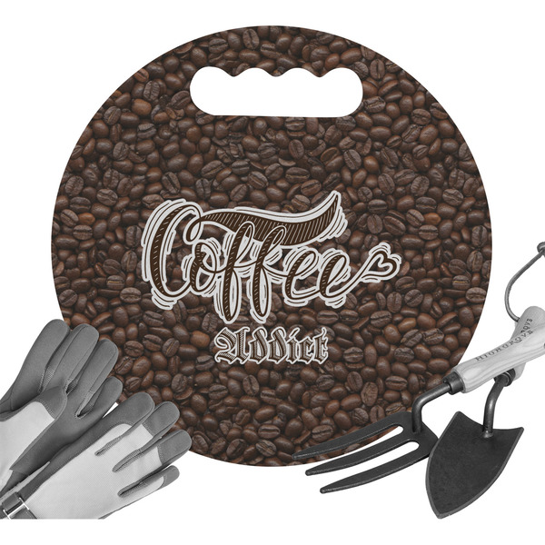 Custom Coffee Addict Gardening Knee Cushion (Personalized)