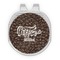 Coffee Addict Golf Ball Marker - Hat Clip - Silver