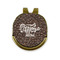 Coffee Addict 2 Golf Ball Marker Hat Clip - Front & Back