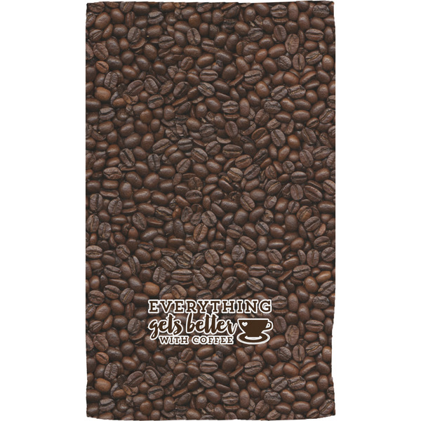 Coffee Addict 2 Hand Towel (Personalized) Full