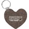 Coffee Addict 2 Heart Keychain (Personalized)