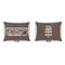 Coffee Addict 2 Indoor Rectangular Burlap Pillow (Front and Back)