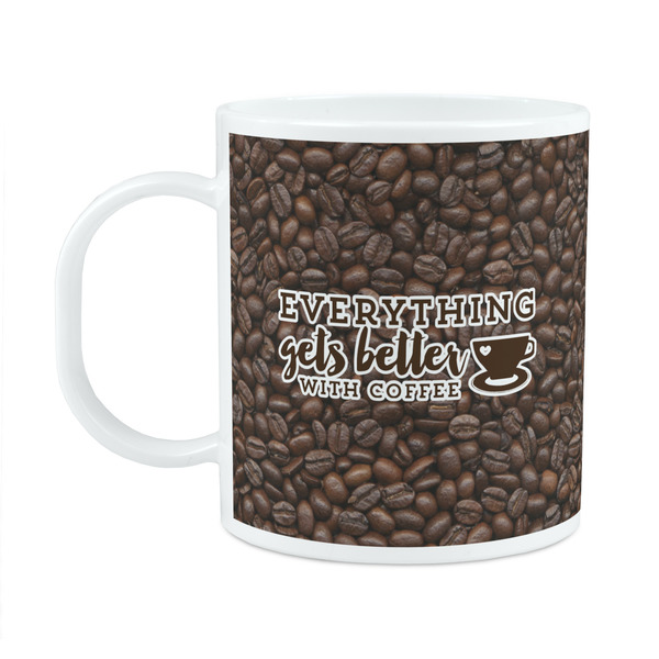 Custom Coffee Addict Plastic Kids Mug