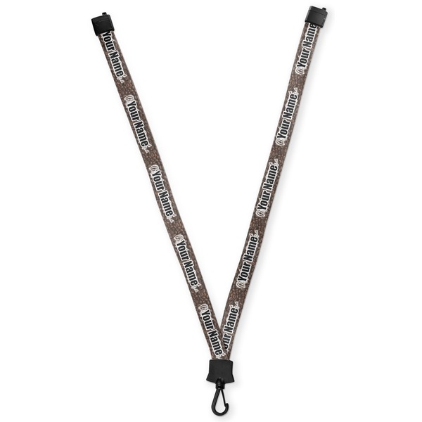 Custom Coffee Addict Lanyard (Personalized)