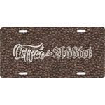 Coffee Addict Front License Plate (Personalized)