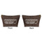 Coffee Addict 2 Makeup Bag (Front and Back)