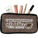 Coffee Addict Makeup / Cosmetic Bag - Small
