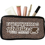Coffee Addict Makeup / Cosmetic Bag
