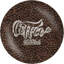 Coffee Addict Melamine Plate (Personalized)