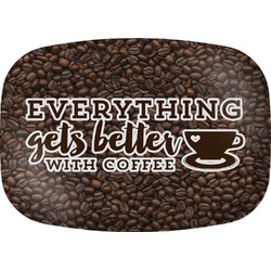 Coffee Addict Melamine Platter (Personalized)