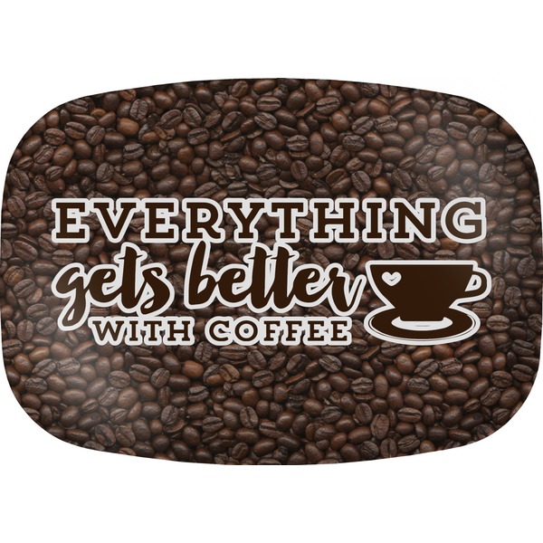 Custom Coffee Addict Melamine Platter