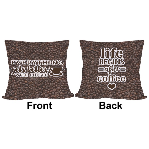 Coffee Addict 2 Outdoor Pillow - 20x20