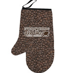 Coffee Addict Left Oven Mitt