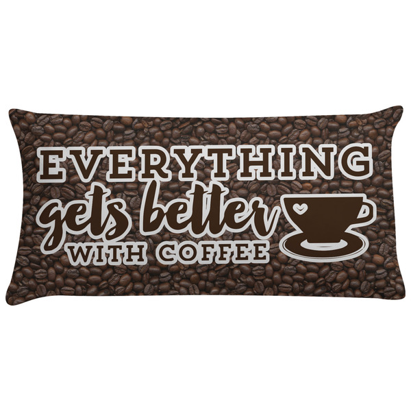 Custom Coffee Addict Pillow Case - King