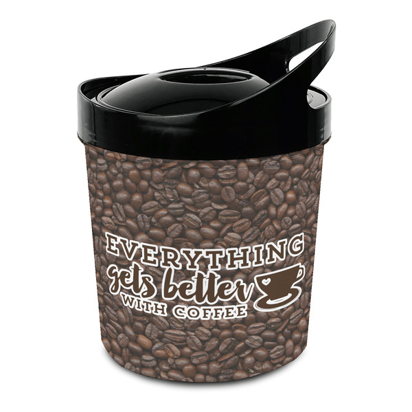 Custom Coffee Addict Plastic Ice Bucket
