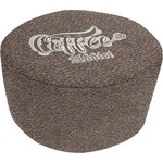 Coffee Addict Round Pouf Ottoman (Personalized)