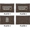 Coffee Addict 2 Set of Rectangular Dinner Plates (Approval)