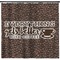 Coffee Addict 2 Shower Curtain (Personalized)