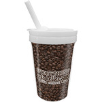 Coffee Addict Sippy Cup with Straw