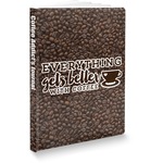 Coffee Addict Softbound Notebook - 5.75" x 8" (Personalized)