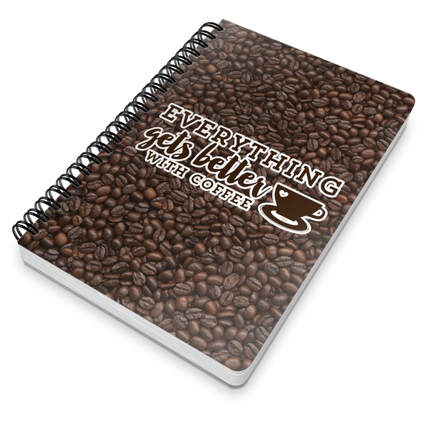 Coffee Addict 2 Spiral Journal 7 x 10 - Main