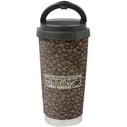 Coffee Addict Stainless Steel Coffee Tumbler (Personalized)
