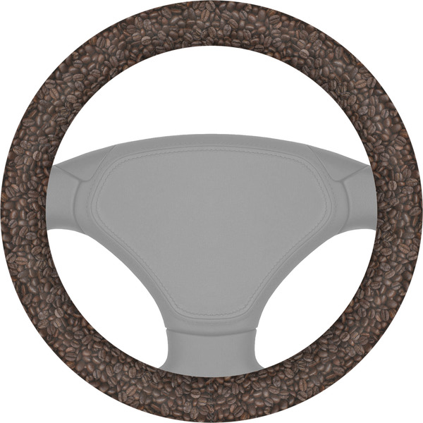 Custom Coffee Addict Steering Wheel Cover