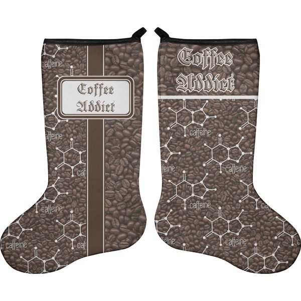 Coffee Addict 2 Stocking - Double-Sided - Approval