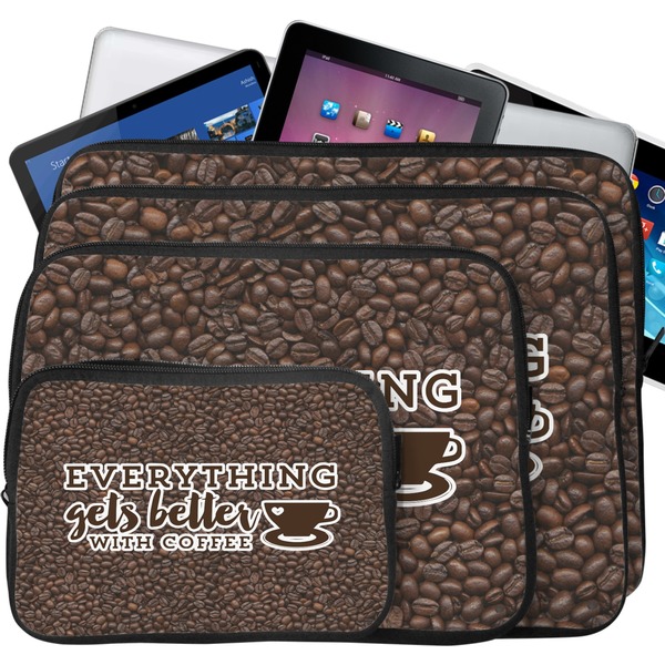 Coffee Addict 2 Tablet & Laptop Case Sizes