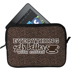 Coffee Addict Tablet Case / Sleeve - Small