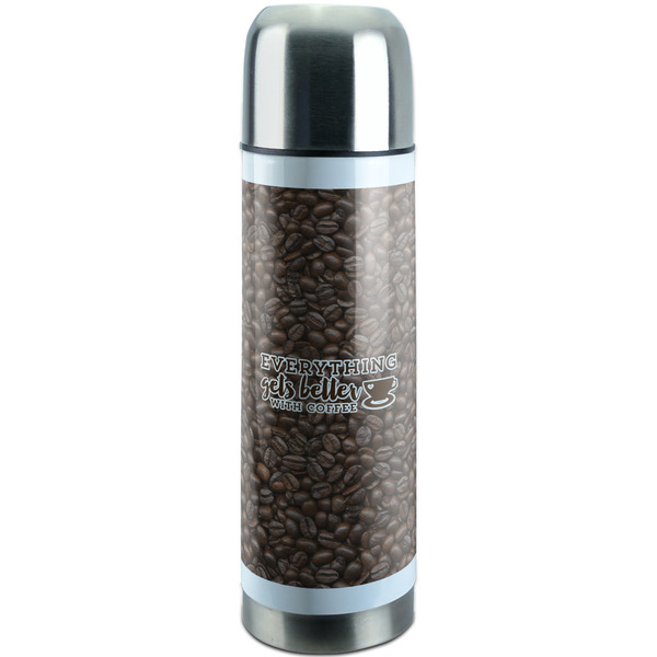 Custom Coffee Addict Stainless Steel Thermos