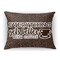Coffee Addict Throw Pillow (Rectangular - 12x16)