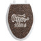 Coffee Addict 2 Toilet Seat Decal Elongated