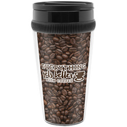 Coffee Addict Acrylic Travel Mug without Handle