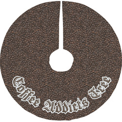 Coffee Addict Tree Skirt (Personalized)