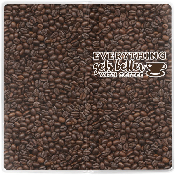 Coffee Addict 2 Vinyl Document Wallet - Apvl