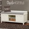 Coffee Addict 2 Wall Name Decal Above Storage bench