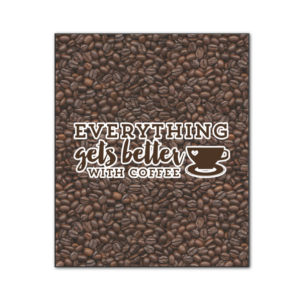 Coffee Addict 20x24 Wood Print - Front View