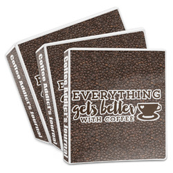 Coffee Addict 3-Ring Binder (Personalized)