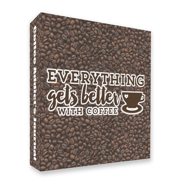 Coffee Addict 3 Ring Binders - Full Wrap - 2" - FRONT