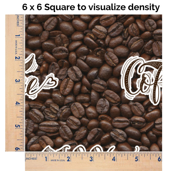 Coffee Addict 6x6 Swatch of Fabric