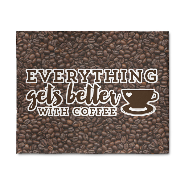Custom Coffee Addict 8' x 10' Indoor Area Rug