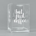 Coffee Addict Acrylic Pen Holder