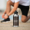 Coffee Addict Aluminum Water Bottle - Silver LIFESTYLE