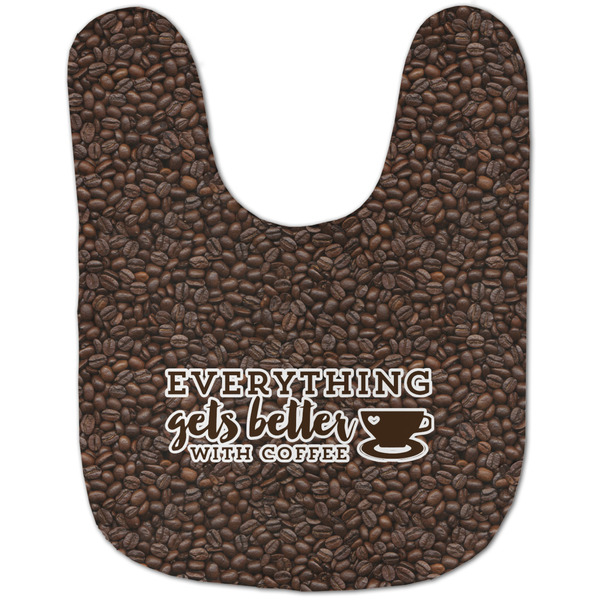 Coffee Addict Baby Bib - AFT flat