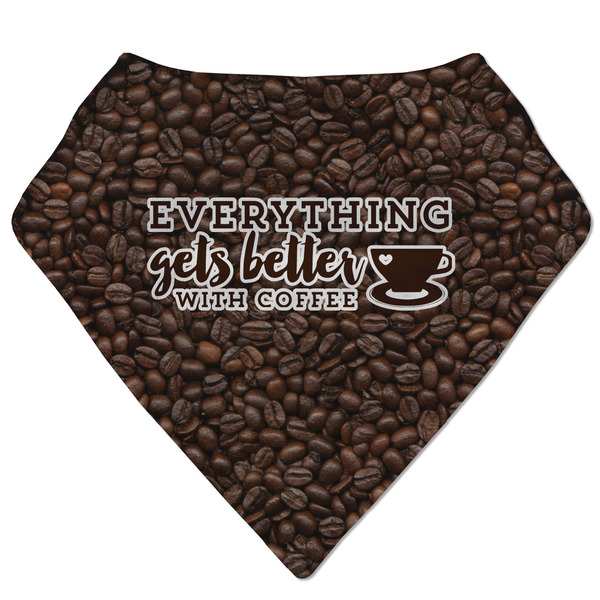 Custom Coffee Addict Bandana Bib