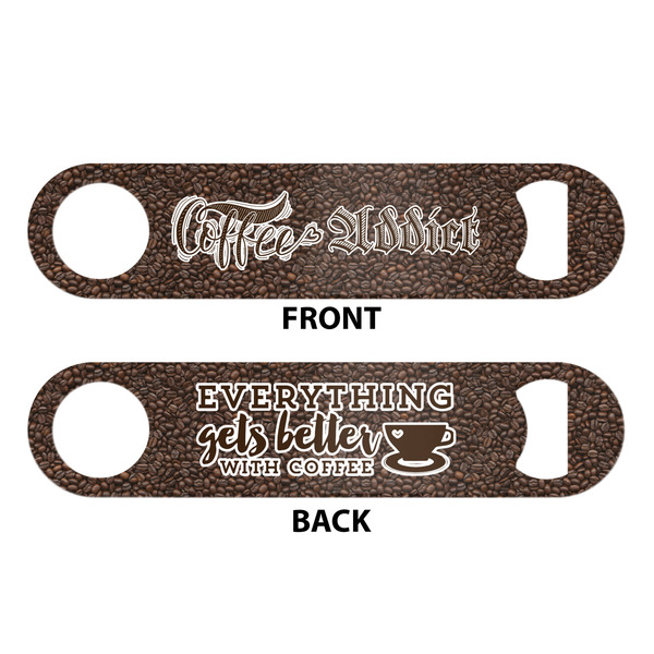 Coffee Addict Bar Bottle Opener - White - Approval