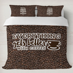 Coffee Addict Duvet Cover Set - King