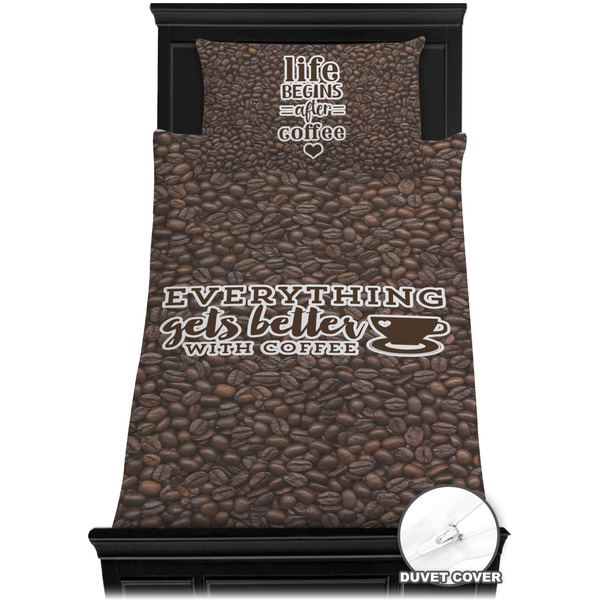 Coffee Addict Bedding Set (TwinXL) - Duvet