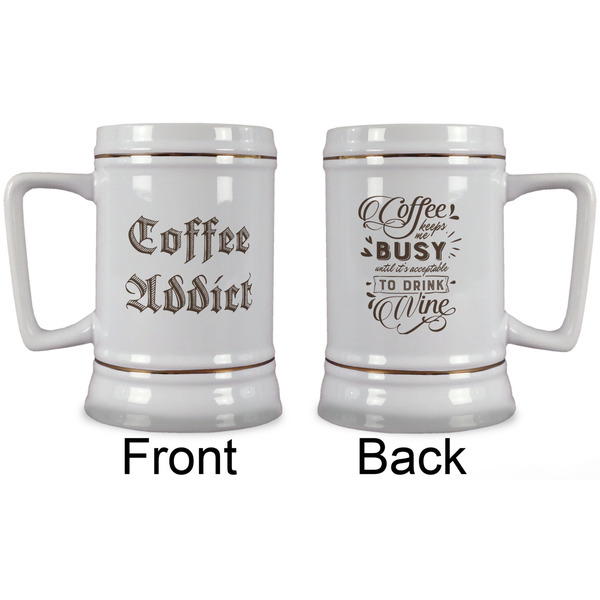 Coffee Addict Beer Stein - Approval